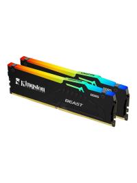 KINGSTON BEAST 32GB 2x16GB RGB DDR5 5600MHZ RGB Expo CL36 KF556C36BBEAK2-32TR PC RAM - 1
